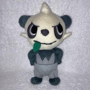Pokemon Pancham Panda Bear Plush Stuffed Toy 9"  Tomy